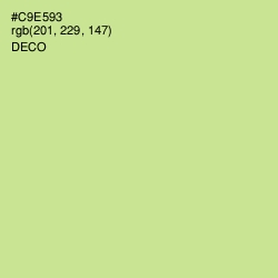 #C9E593 - Deco Color Image
