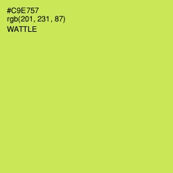 #C9E757 - Wattle Color Image