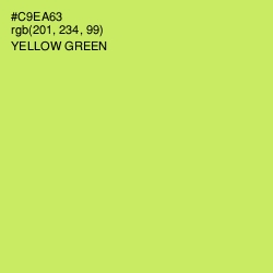 #C9EA63 - Yellow Green Color Image