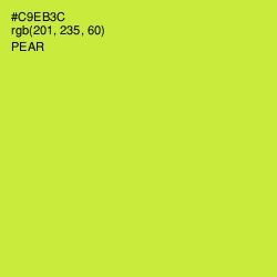 #C9EB3C - Pear Color Image