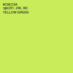 #C9EC5A - Yellow Green Color Image