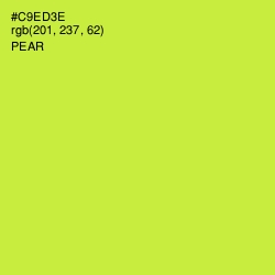#C9ED3E - Pear Color Image