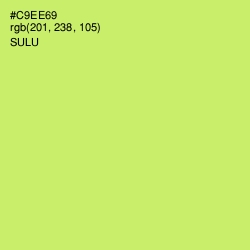 #C9EE69 - Sulu Color Image