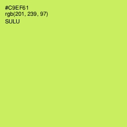 #C9EF61 - Sulu Color Image