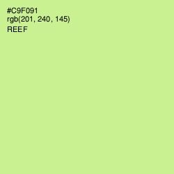 #C9F091 - Reef Color Image