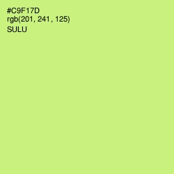 #C9F17D - Sulu Color Image