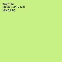 #C9F183 - Mindaro Color Image