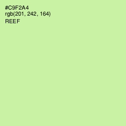 #C9F2A4 - Reef Color Image