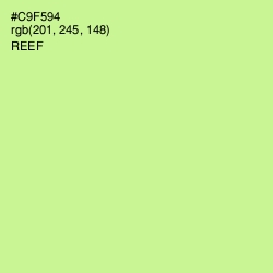 #C9F594 - Reef Color Image
