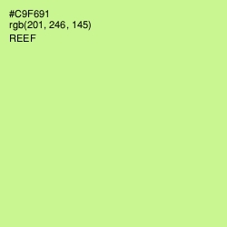 #C9F691 - Reef Color Image