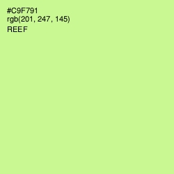 #C9F791 - Reef Color Image