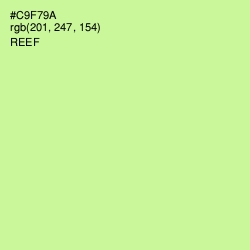 #C9F79A - Reef Color Image