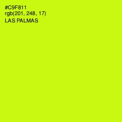 #C9F811 - Las Palmas Color Image