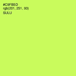 #C9FB5D - Sulu Color Image