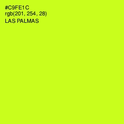 #C9FE1C - Las Palmas Color Image