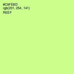 #C9FE8D - Reef Color Image