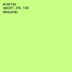 #C9FF82 - Mindaro Color Image