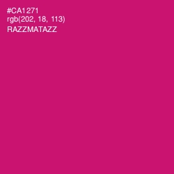 #CA1271 - Razzmatazz Color Image
