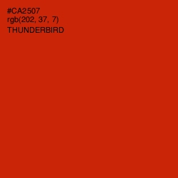 #CA2507 - Thunderbird Color Image