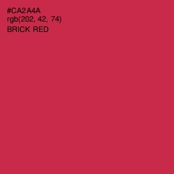 #CA2A4A - Brick Red Color Image