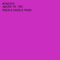 #CA2DC0 - Razzle Dazzle Rose Color Image