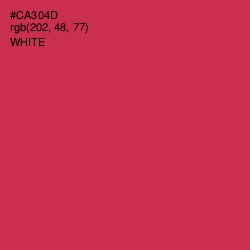 #CA304D - Brick Red Color Image