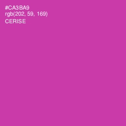 #CA3BA9 - Cerise Color Image