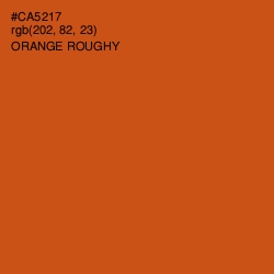 #CA5217 - Orange Roughy Color Image