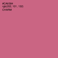 #CA6584 - Charm Color Image