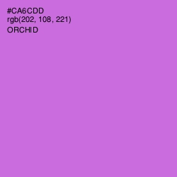 #CA6CDD - Orchid Color Image