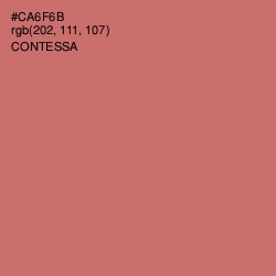 #CA6F6B - Contessa Color Image