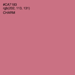 #CA7183 - Charm Color Image