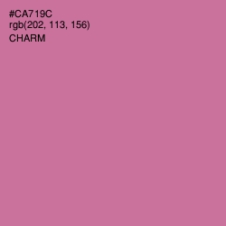 #CA719C - Charm Color Image