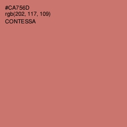 #CA756D - Contessa Color Image