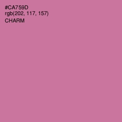 #CA759D - Charm Color Image