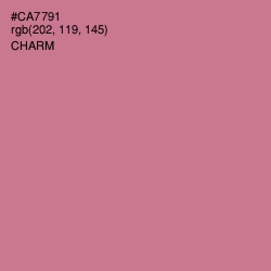 #CA7791 - Charm Color Image