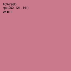 #CA798D - Charm Color Image