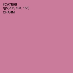 #CA7B9B - Charm Color Image