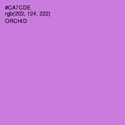 #CA7CDE - Orchid Color Image