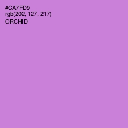 #CA7FD9 - Orchid Color Image