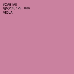 #CA81A0 - Viola Color Image