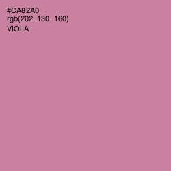 #CA82A0 - Viola Color Image