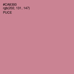 #CA8393 - Puce Color Image