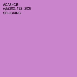 #CA84CB - Shocking Color Image