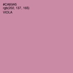#CA89A5 - Viola Color Image