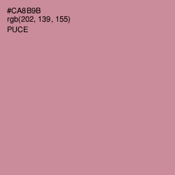 #CA8B9B - Puce Color Image