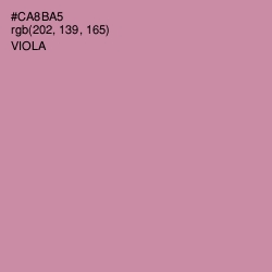 #CA8BA5 - Viola Color Image