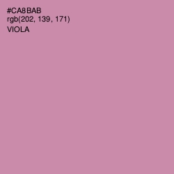 #CA8BAB - Viola Color Image