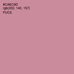 #CA8C9D - Puce Color Image