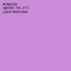 #CA8CD9 - Light Wisteria Color Image